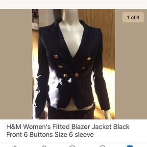 H&M women suit size 6